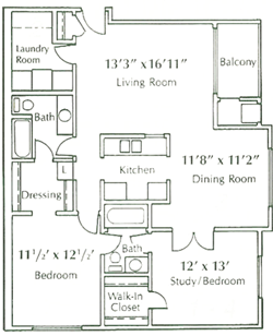 Picture of Groesbeck Pines Apartments Floorplans