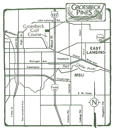 Picture of Groesbeck Pines Apartments Map