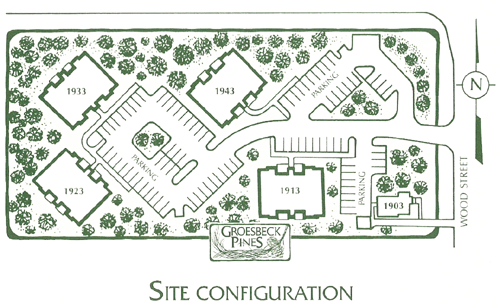 Picture of Groesbeck Pines Apartments Site Configuration